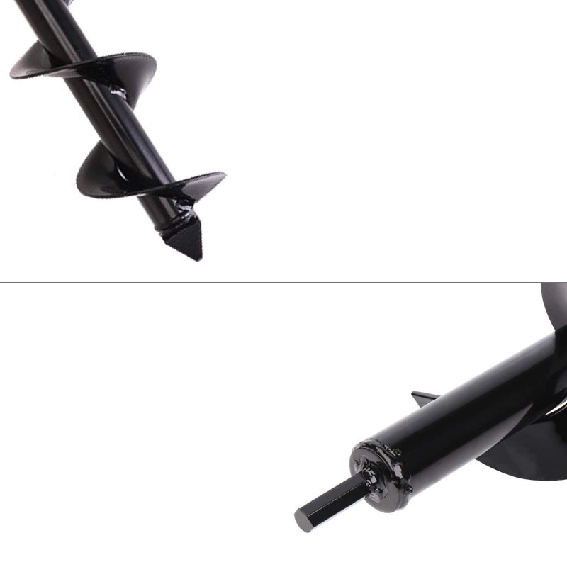 HUAPPNIO Bulb Planter Tool,Auger Drill Bit for Planting 3.15x11.81 Inch Suitable for 3/8â€Hex Drive Drill - Image 5